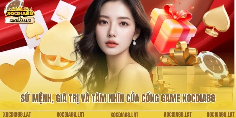 Sứ mệnh, tầm nhìn và giá trị theo giới thiệu Xocdia88